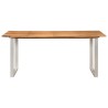 Table de salle à manger 180x90x76 cm Bois d'acacia massif 