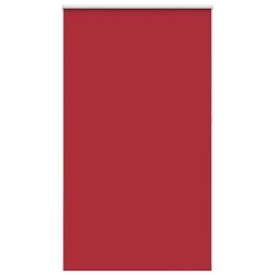 Store enrouleur occultant rouge largeur du tissu 136,6 cm 