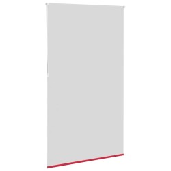 Store enrouleur occultant rouge largeur du tissu 136,6 cm 