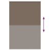 Store enrouleur occultant café 150x210cm largeur du tissu 