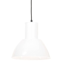 Lampe suspendue 25 W Blanc Rond 28,5 cm E27 