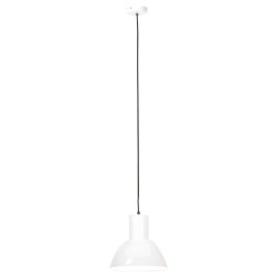 Lampe suspendue 25 W Blanc Rond 28,5 cm E27 