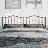 Tête de lit métal noir 193 cm 