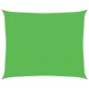 Voile d'ombrage 160 g/m² Vert clair 2,5x3 m PEHD 