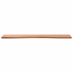 Dessus de bureau 80x(36-40)x1,5 cm bois massif de hêtre 