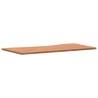 Dessus de bureau 80x(36-40)x1,5 cm bois massif de hêtre 