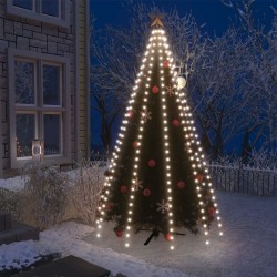 Guirlande lumineuse d'arbre de Noël 300 LED Blanc froid 300 cm 