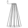 Guirlande lumineuse d'arbre de Noël 300 LED Blanc froid 300 cm 