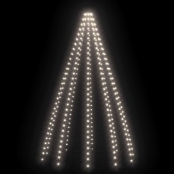 Guirlande lumineuse d'arbre de Noël 300 LED Blanc froid 300 cm 