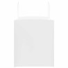 Sacs en papier 50 pcs avec poignées blanc 32x22x24 cm 