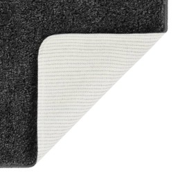 Tapis shaggy antidérapant Gris 80x150 cm 