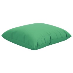 Coussins de canapé lot de 4 vert 40x40 cm tissu 