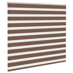 Store zèbre marron 160x100cm largeur du tissu 155,9cm polyester 