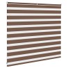 Store zèbre marron 160x100cm largeur du tissu 155,9cm polyester 