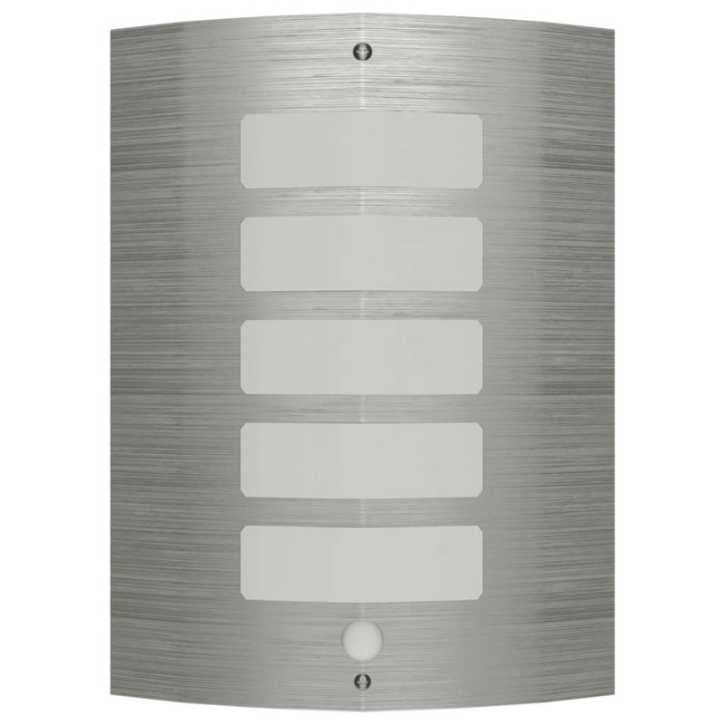 Lampe murale avec capteur de mouvement Acier inoxydable 