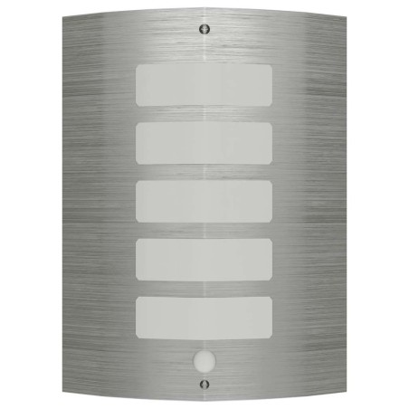 Lampe murale avec capteur de mouvement Acier inoxydable 