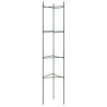 Cage à tomates 2 pcs 154 cm acier et PP 