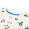 Sweat-shirt pour enfants écru doux 140 