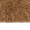 Tapis à poils bouclés fait à la main 80x160 cm Jute et coton 