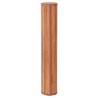 Tapis rectangulaire marron 100x200 cm bambou 