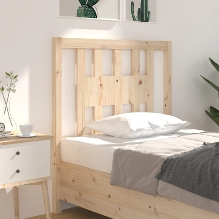 Tête de lit 106x4x100 cm Bois massif de pin 
