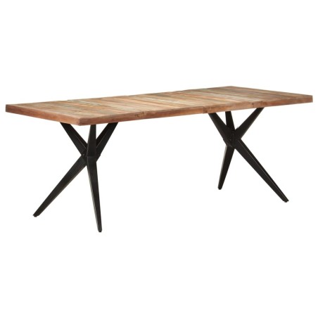 Table à manger 200x90x76 cm Bois de récupération massif 
