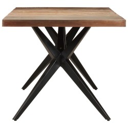 Table à manger 200x90x76 cm Bois de récupération massif 
