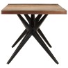 Table à manger 200x90x76 cm Bois de récupération massif 