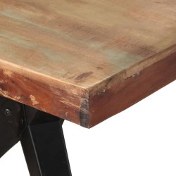 Table à manger 200x90x76 cm Bois de récupération massif 