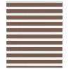 Store zèbre marron 130x100cm largeur du tissu 125,9cm polyester 