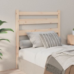 Tête de lit 81x4x100 cm Bois massif de pin 