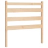 Tête de lit 81x4x100 cm Bois massif de pin 