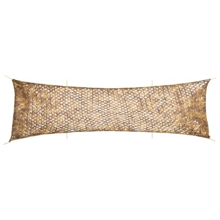 Filet de camouflage avec sac de rangement 753x199 cm sable 