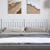Tête de lit métal blanc 193 cm 