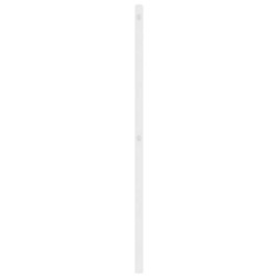 Tête de lit métal blanc 193 cm 