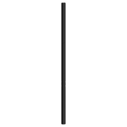 Tête de lit métal noir 200 cm 