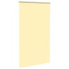 Store enrouleur occultant jaune largeur du tissu 136,6 cm 