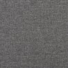 Repose-pied Gris clair 45x29,5x35 cm Tissu et similicuir 
