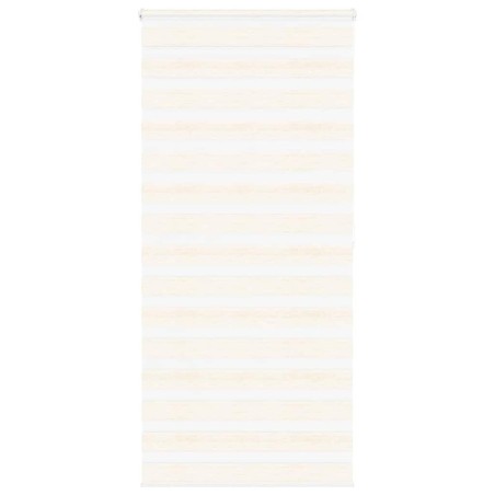 Store zèbre beige marbré largeur du tissu 105,9 cm polyester 