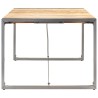 Table à manger 200x100x75 cm Bois de manguier massif brut 