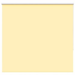 Store enrouleur occultant jaune largeur du tissu 161,6 cm 
