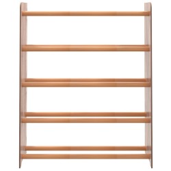 Étagère à chaussures Marron 65x24x81 cm Bois d'ingénierie 