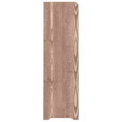Étagère à chaussures Marron 65x24x81 cm Bois d'ingénierie 