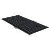 Coussins de chaise à dossier bas lot de 2 noir à carreaux tissu 