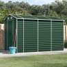 Abri de jardin vert 191x300x198 cm acier galvanisé 