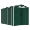 Abri de jardin vert 191x300x198 cm acier galvanisé 