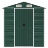 Abri de jardin vert 191x300x198 cm acier galvanisé 
