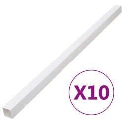 Goulotte de câble 40x40 mm 10 m PVC 