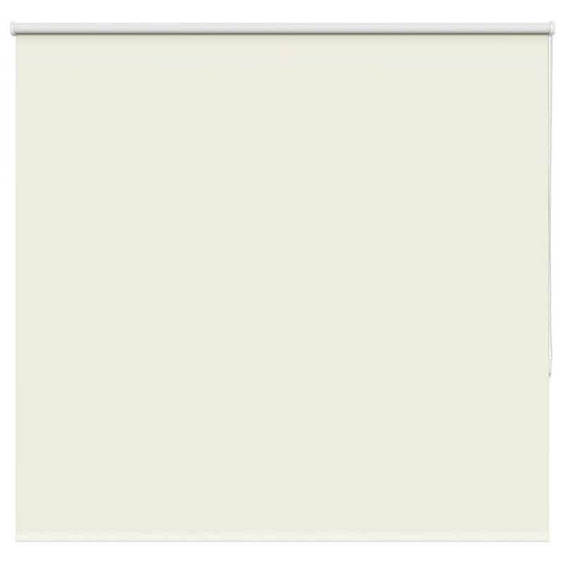Store enrouleur occultant blanc cassé 145x175 cm largeur tissu 