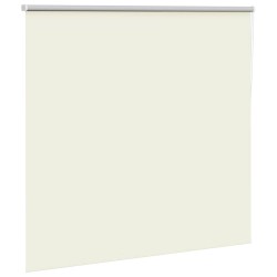Store enrouleur occultant blanc cassé 145x175 cm largeur tissu 